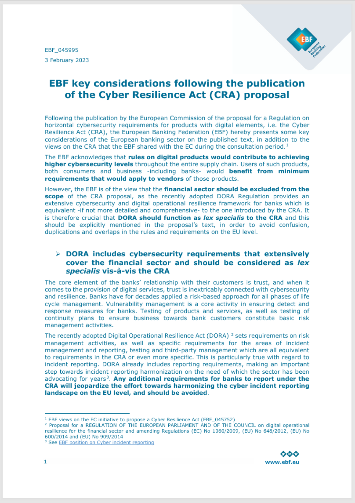 cra paper cover