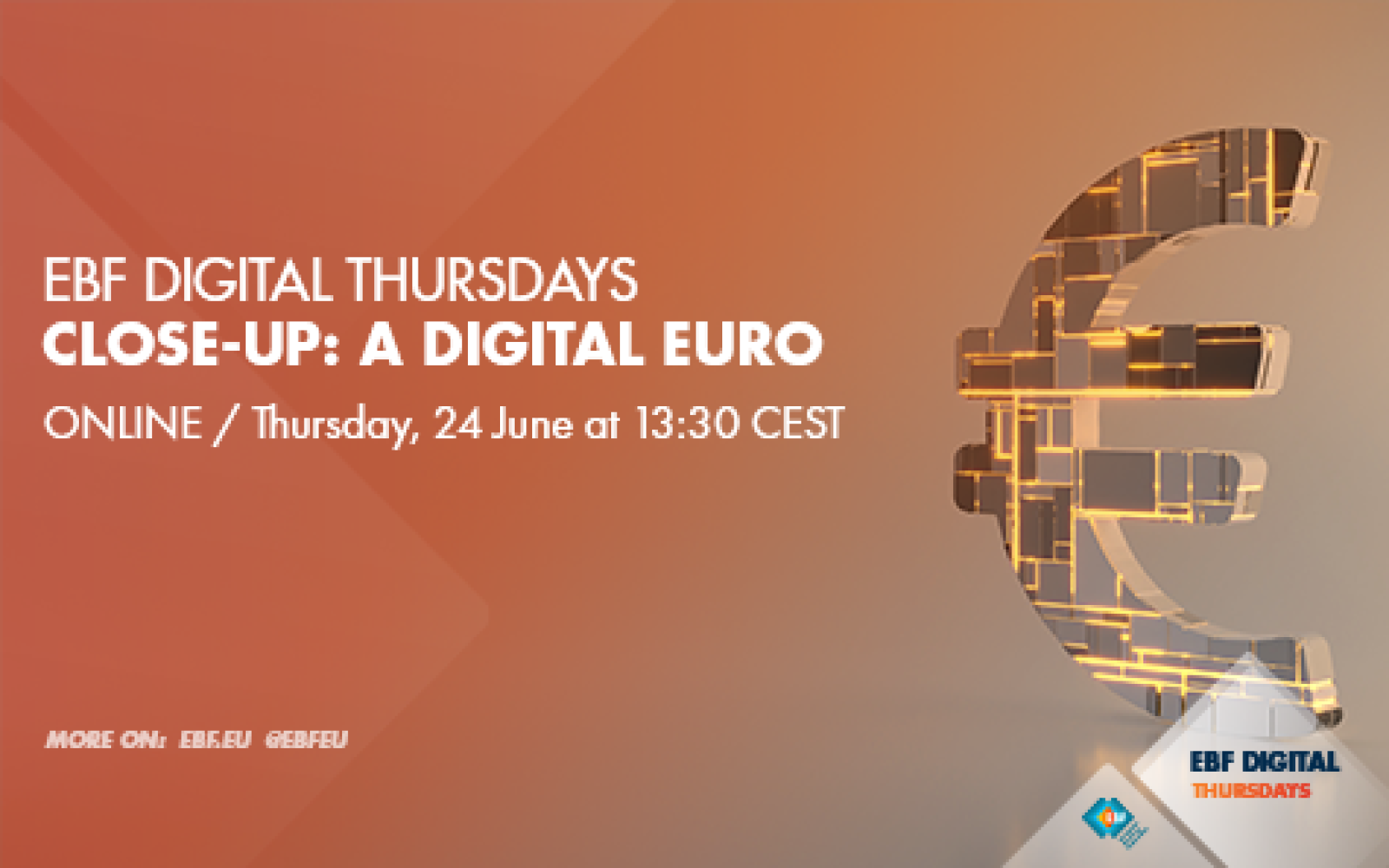 EBF DIGITAL THURSDAYS Close-up: A digital euro