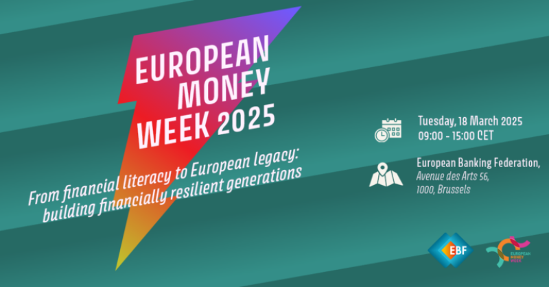 EMW 2025 - From financial literacy to European legacy: building financially resilient generations In Person